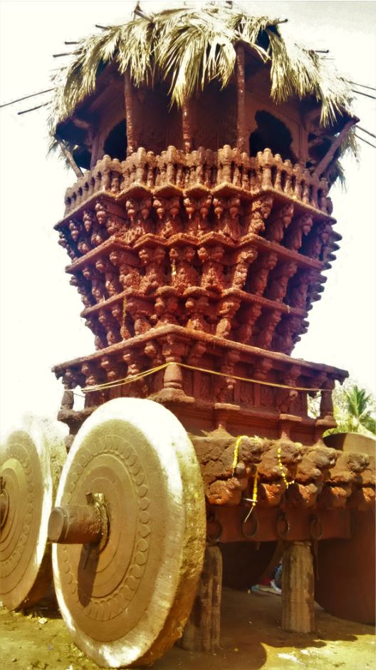 Chariot used during the rath yatra