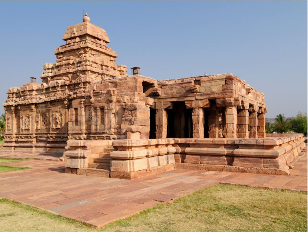 Temple ruins at Pattadakal