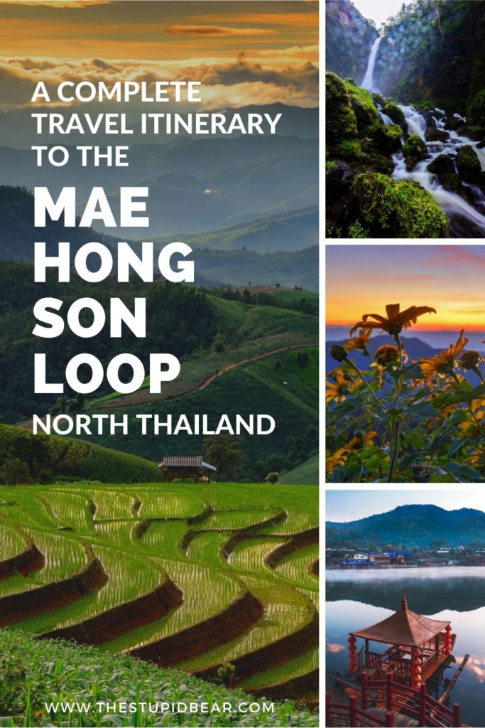 Travel itinerary to the Mae Hong Son Loop in northern Thailand