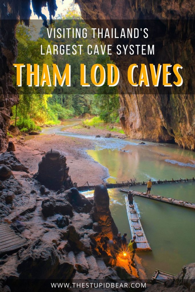 A complete travel guide to Tham Lod caves, the largest limestone caves in Thailand