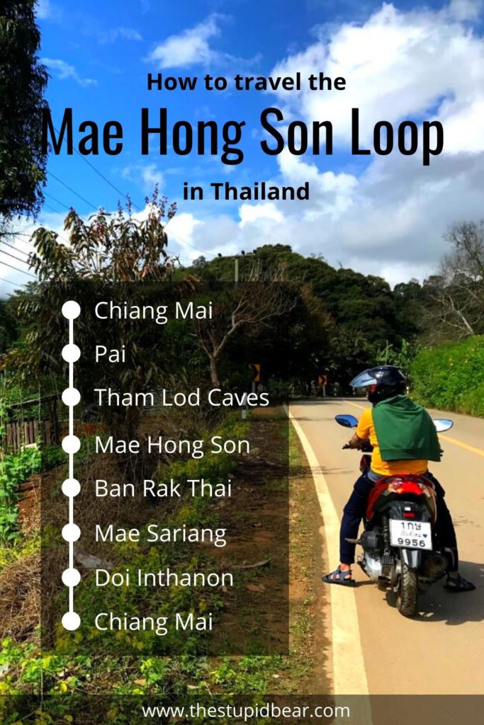 A travel guide to The Mae Hong son loop road trip in north Thailand