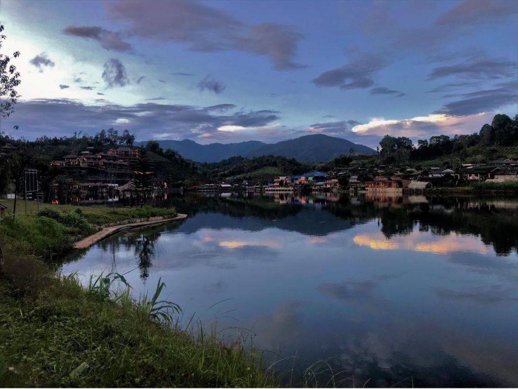 Ban Rak Thai village view