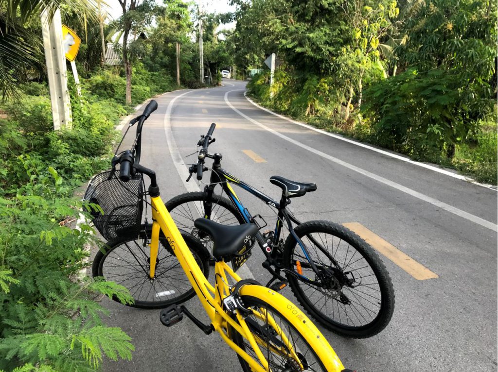 Exploring Bang Kachao with bicycles
