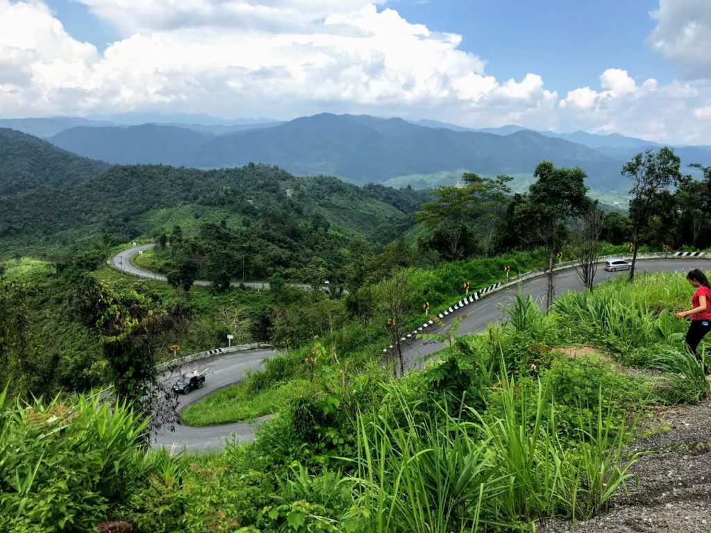 Roads in North Thailand