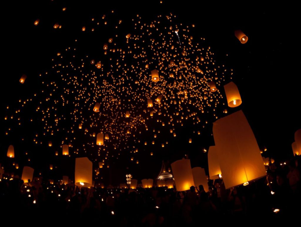 Yi Peng Festival in Chiang Mai