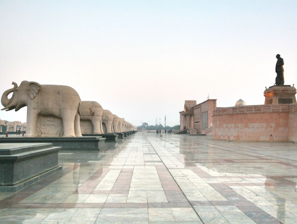 Statues of Elephants at Ambedkar Park