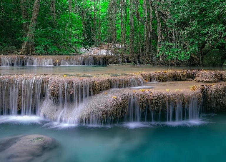 How to reach Erawan Waterfalls