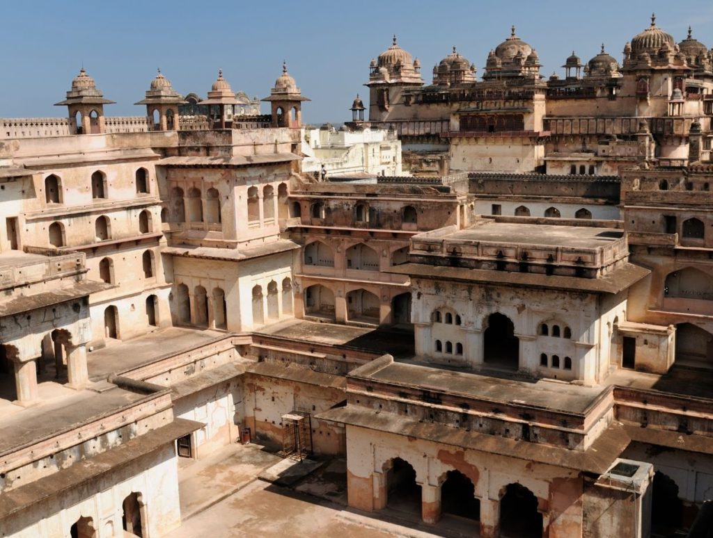 Inside the Orchha Fort