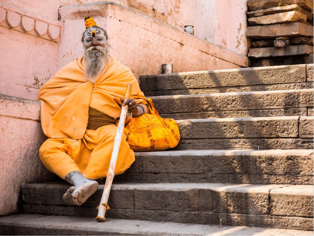 A Sadhu in Varanasi