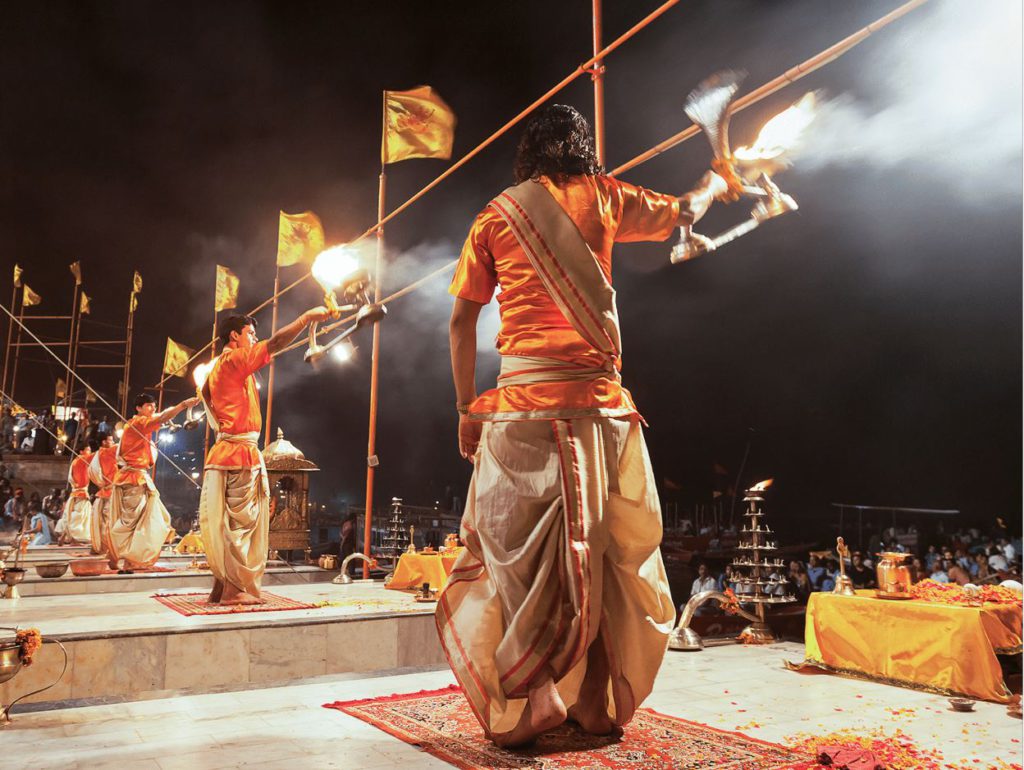 Evening Aarti at Dashashwamedh ghat, Varanasi