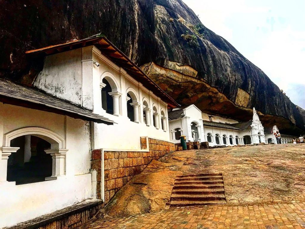 The caves of Dambulla, Sri Lanka