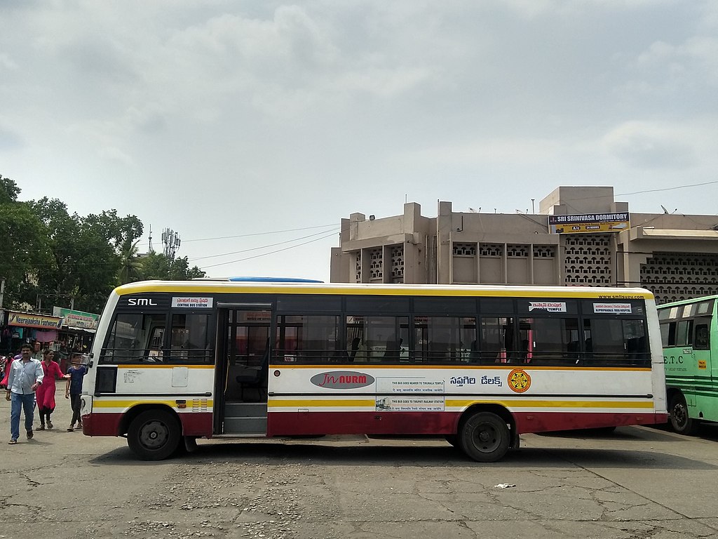 Saptagiri Bus in Tirupati