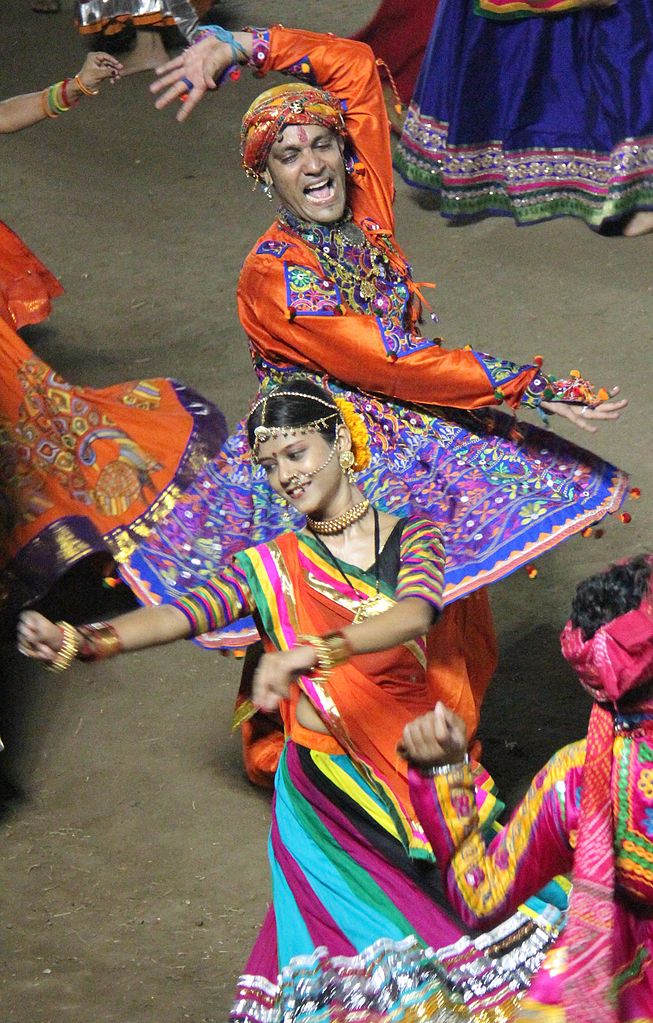 Garba Dance during Navratri in Gujarat