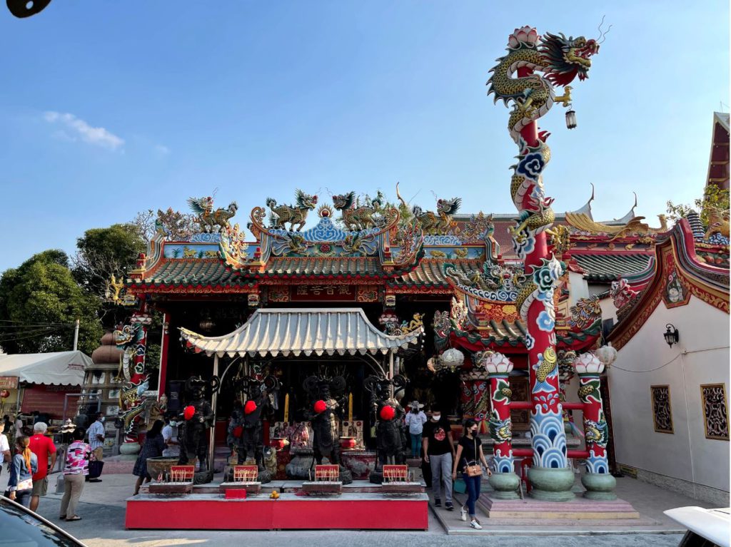 A chinese shrine outside the temple, Ayutthaya