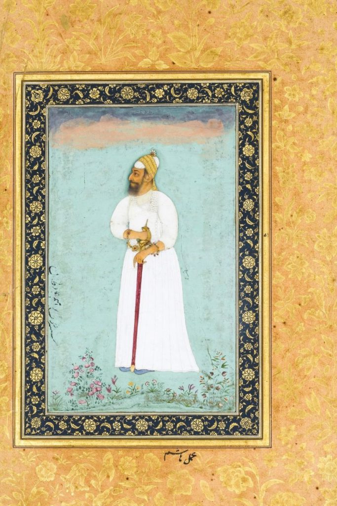 A portrait of Adil Shah, the ruler of Bijapur