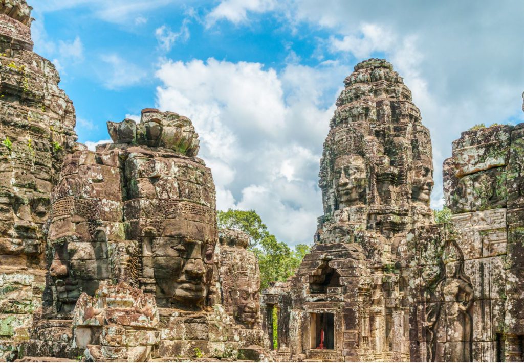 Bayon, temples of Angkor Wat, Cambodia