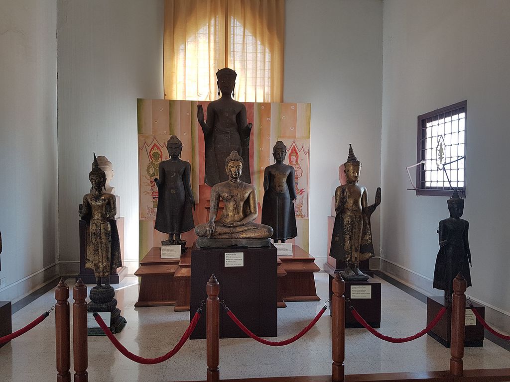 Inside Chao Sam Phraya National Museum, Ayutthaya