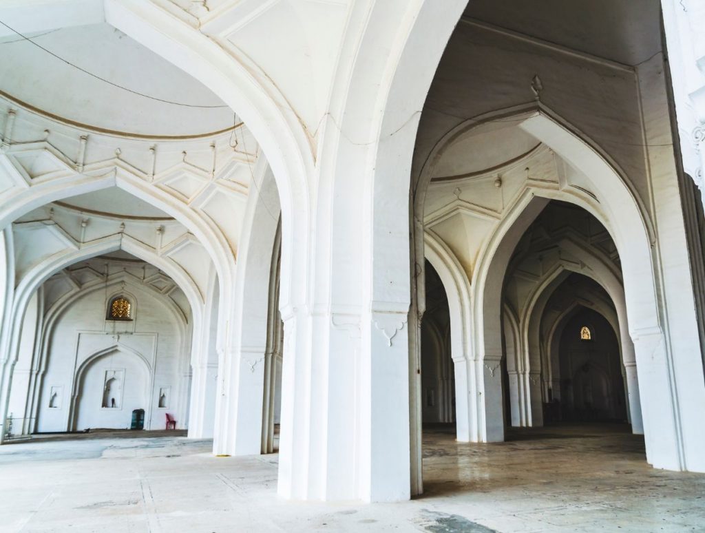 Inside Jumma Masjid