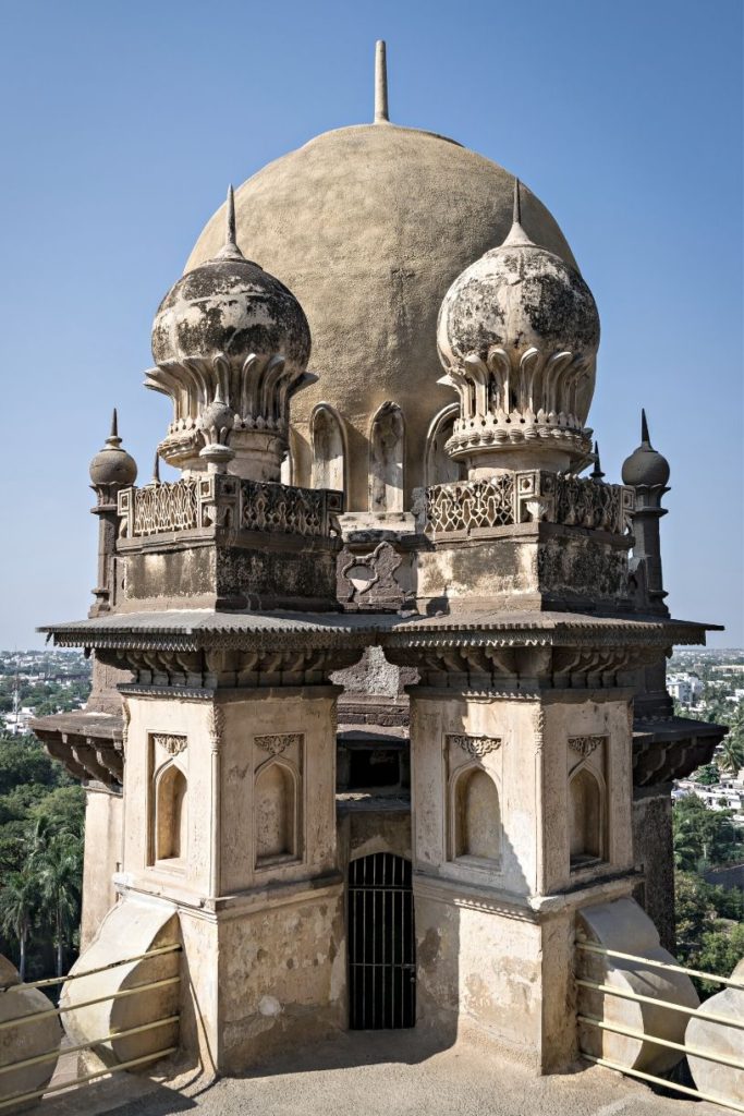 Minarets of Gol Gumbaz 2