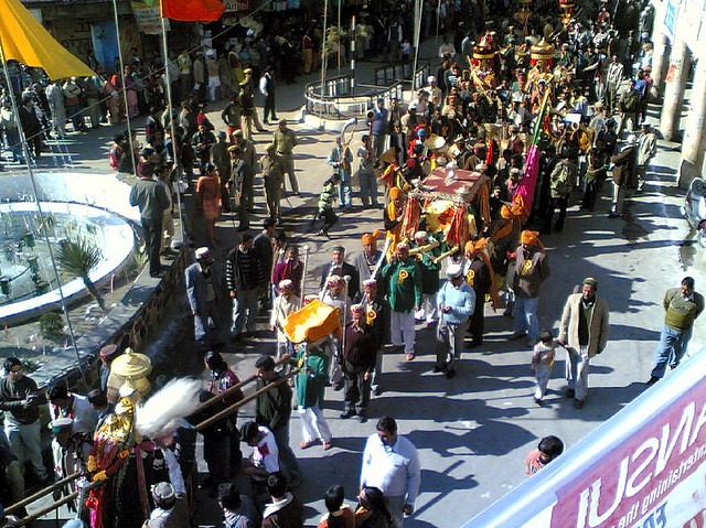 Shivratri procession in Mandi