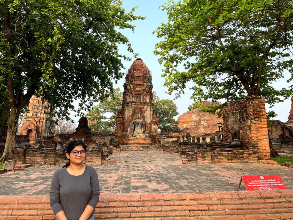 The prang of Wat Maha That, Ayutthaya