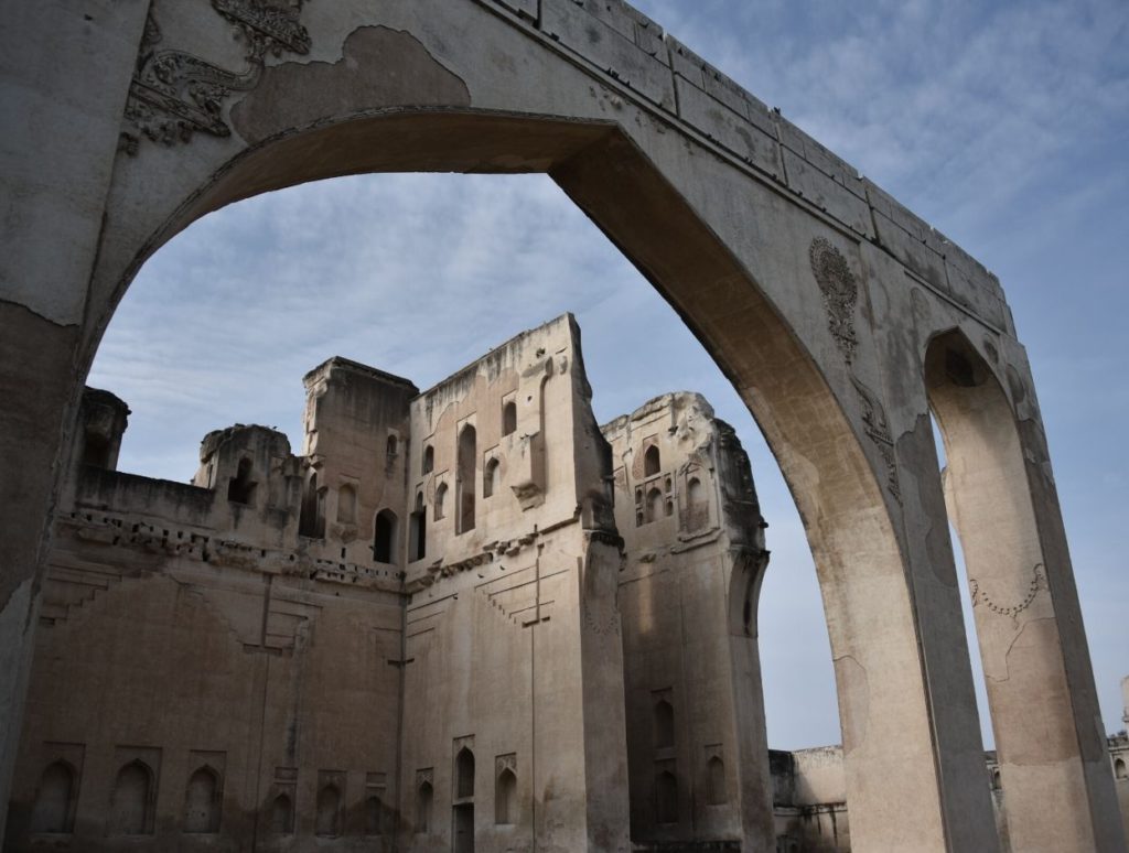 The ruins of Gagan Mahal