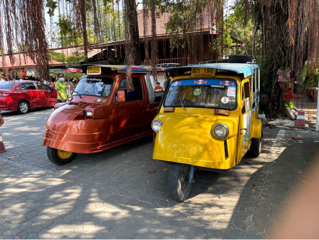 Tuk tuk in Ayutthaya