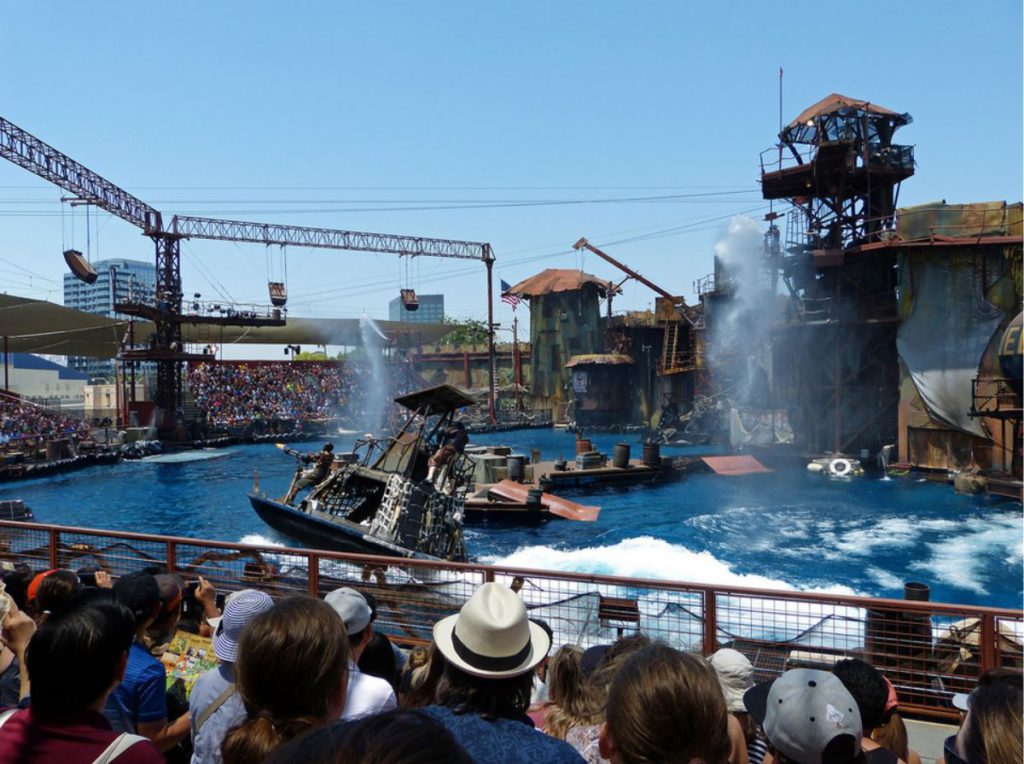 Waterworld show at Universal Studios