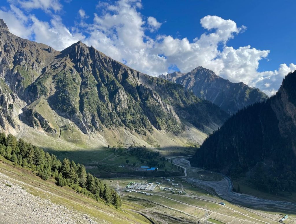 Aerial view of Baltal