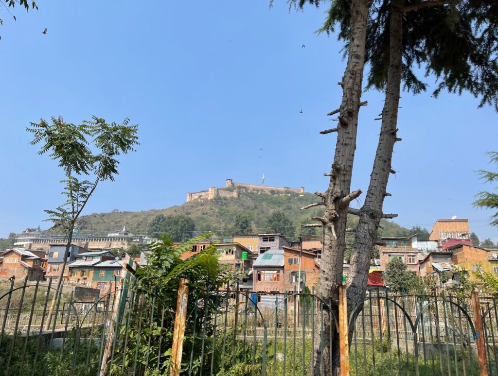 Hari Parban seen from a distance