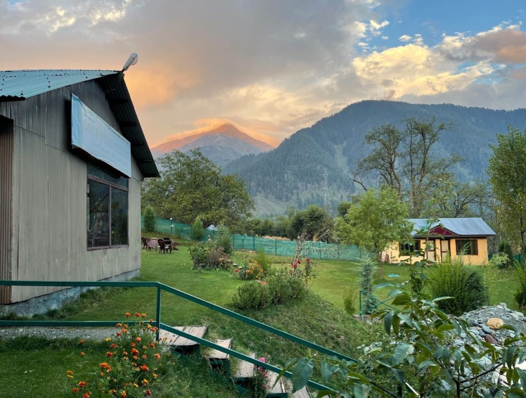 Pahalgam around sunset