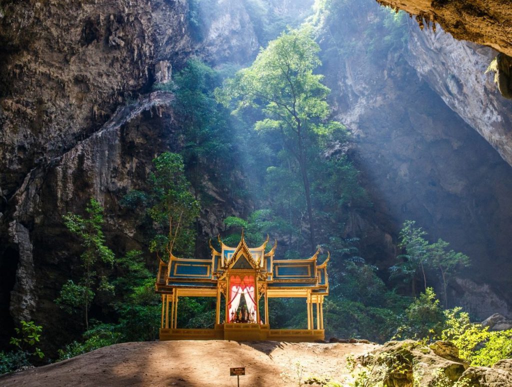 Temple inside Phraya Nakhon Cave