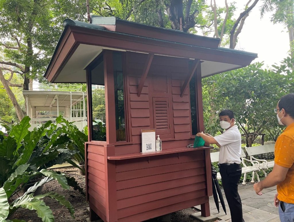 Ticket Counter at Nai Lert Heritage Home