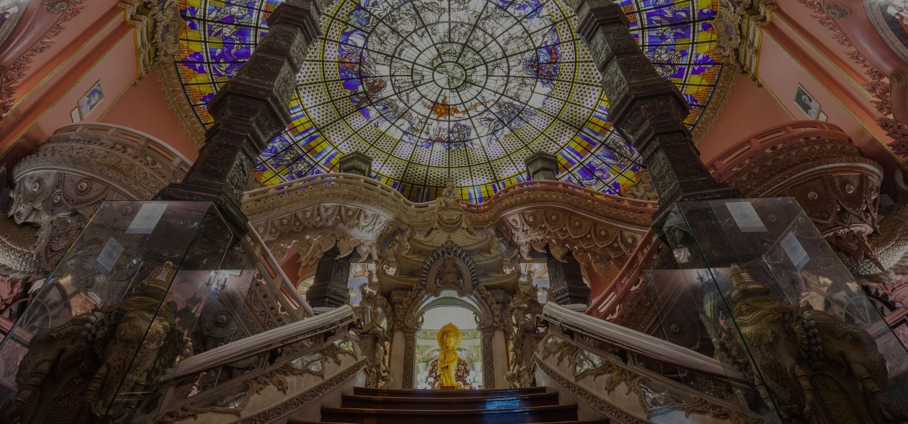 Visiting Erawan Museum, Bangkok, Thailand