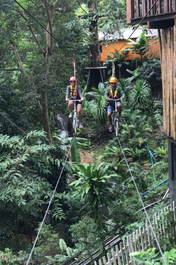 Jungle Bike at Pongyang Adventure park