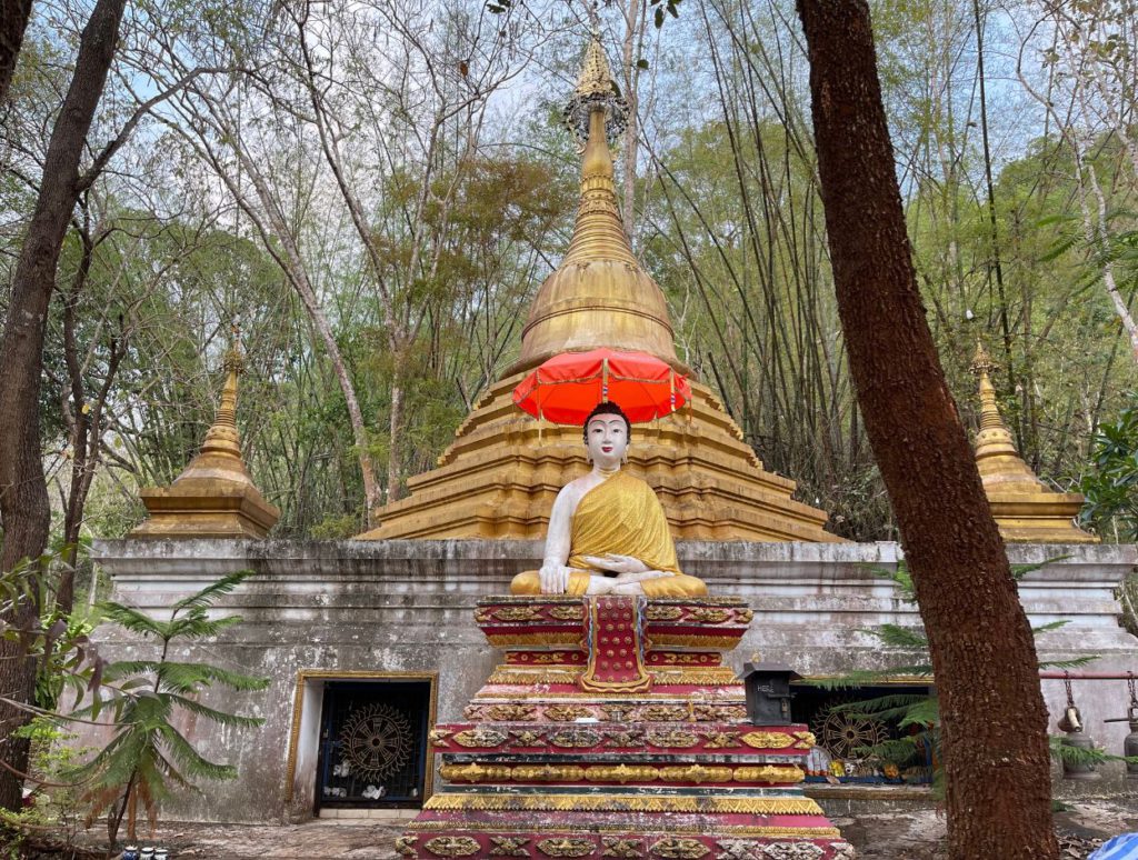 A pagoda in the Mon Village