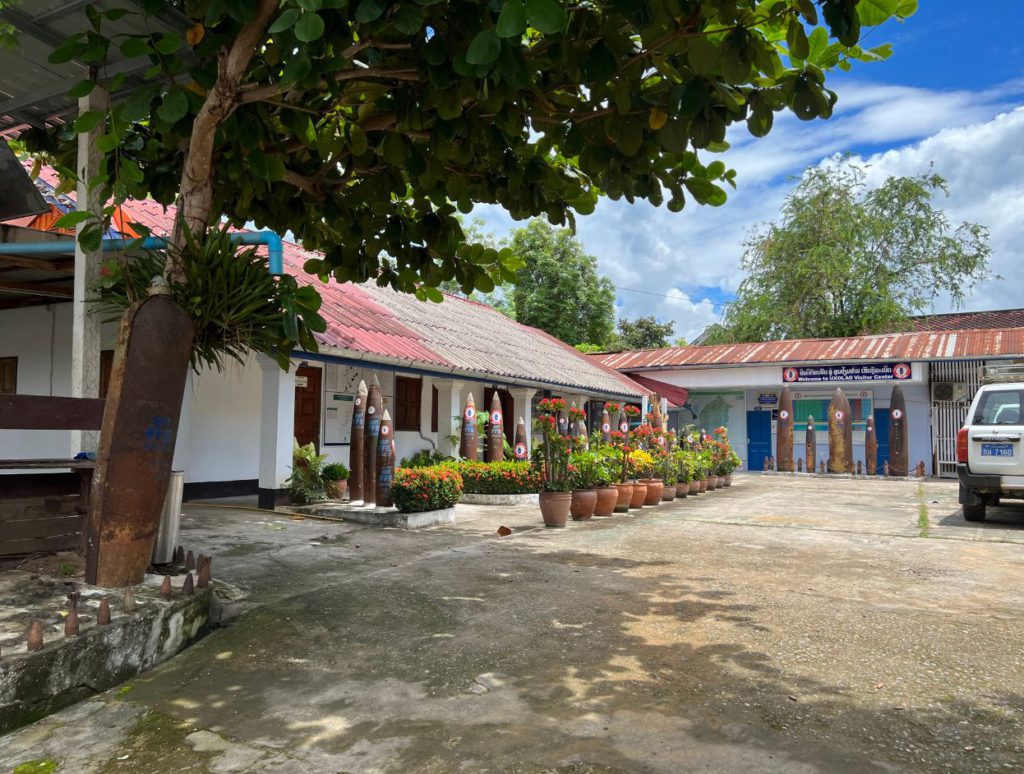 Main building of UXO Lao Visitor Center