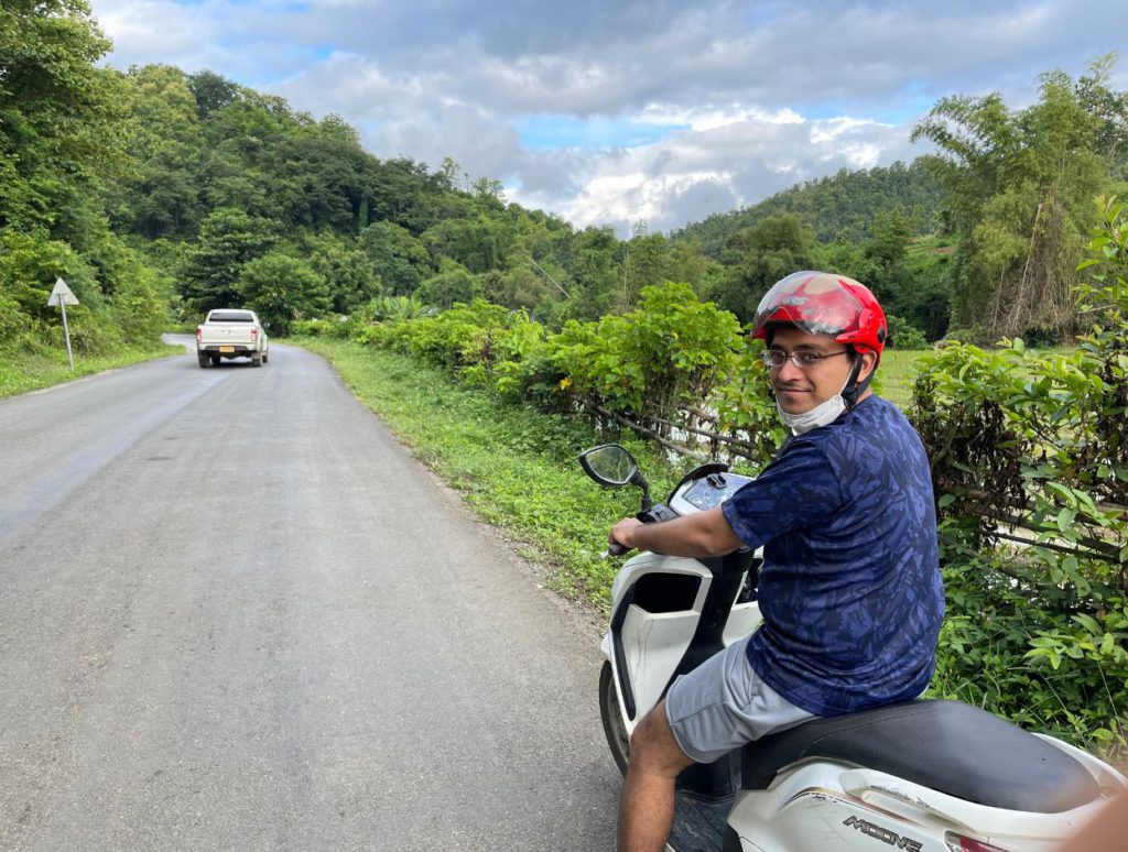 Our ride inside Luang Prabang