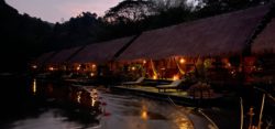 River Kwai Jungle Raft Hotel, Sai Yok National Park