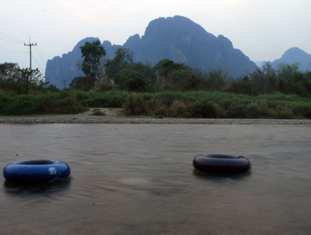 Tubes on the Nam Song River