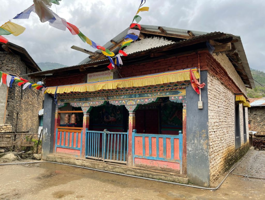 A shrine at Dirang Dzong