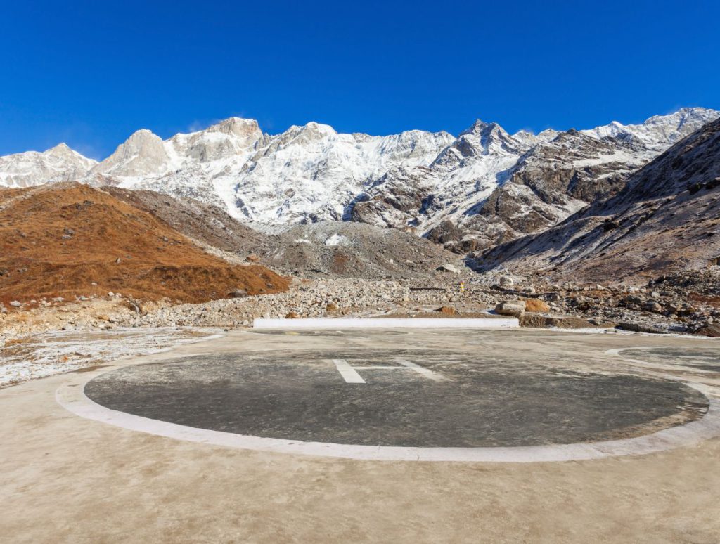 Helipad at Kedarnath