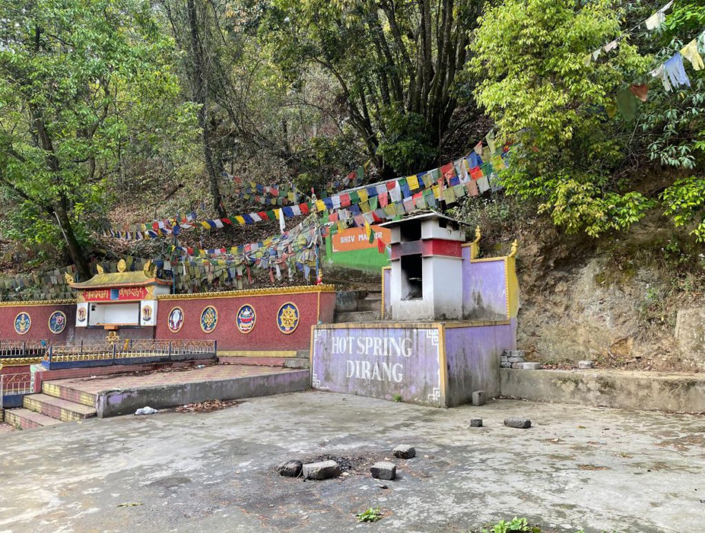 Hot Springs near Dirang