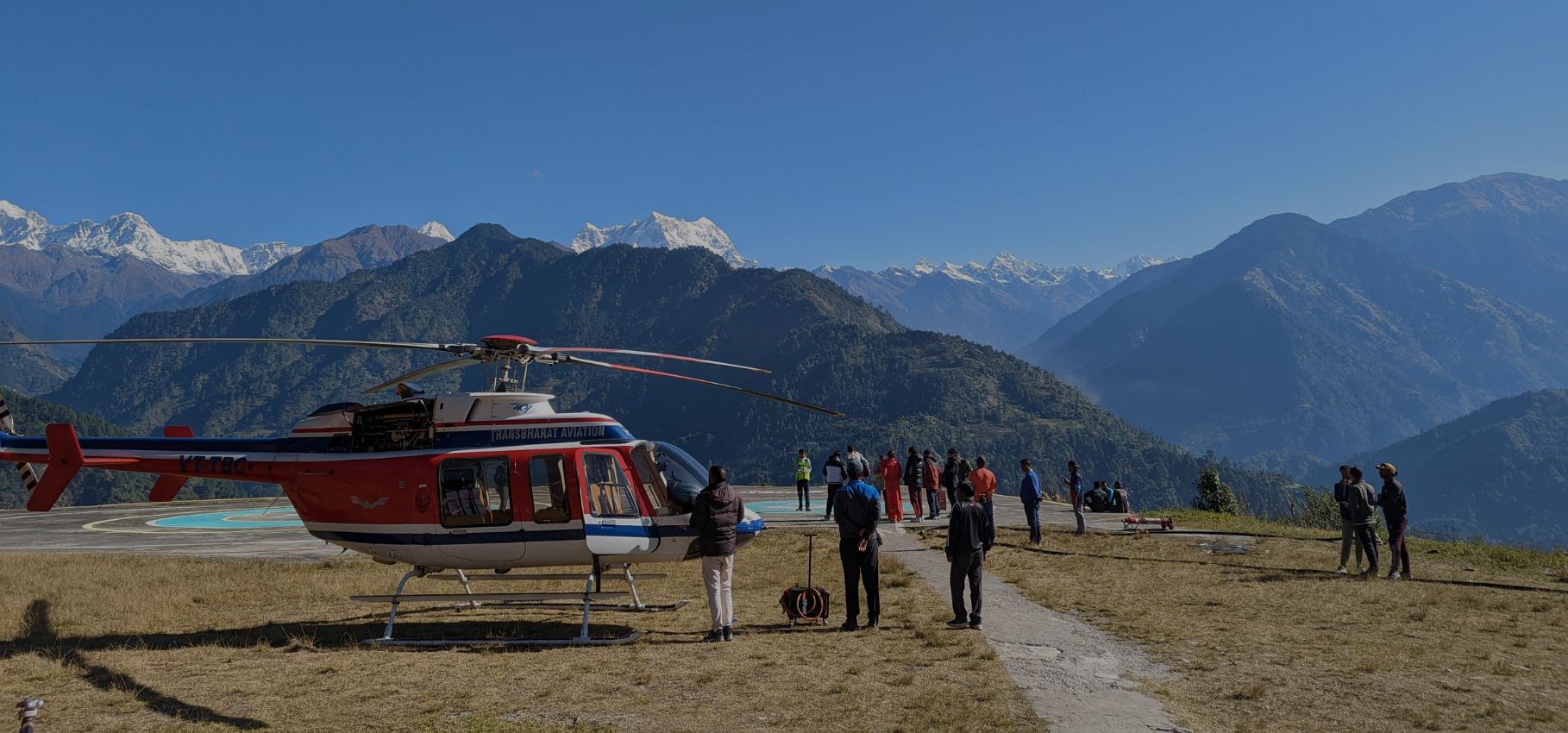 How to book a helicopter to Kedarnath
