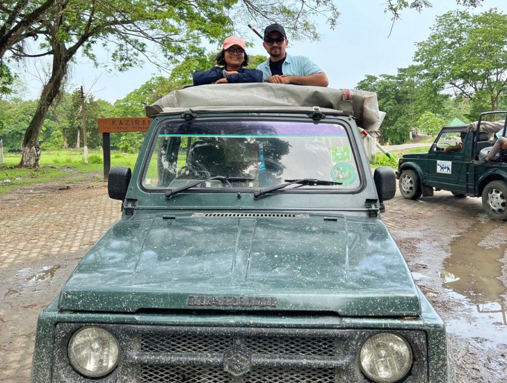 Our jeep for jungle safari in Kaziranga National Park