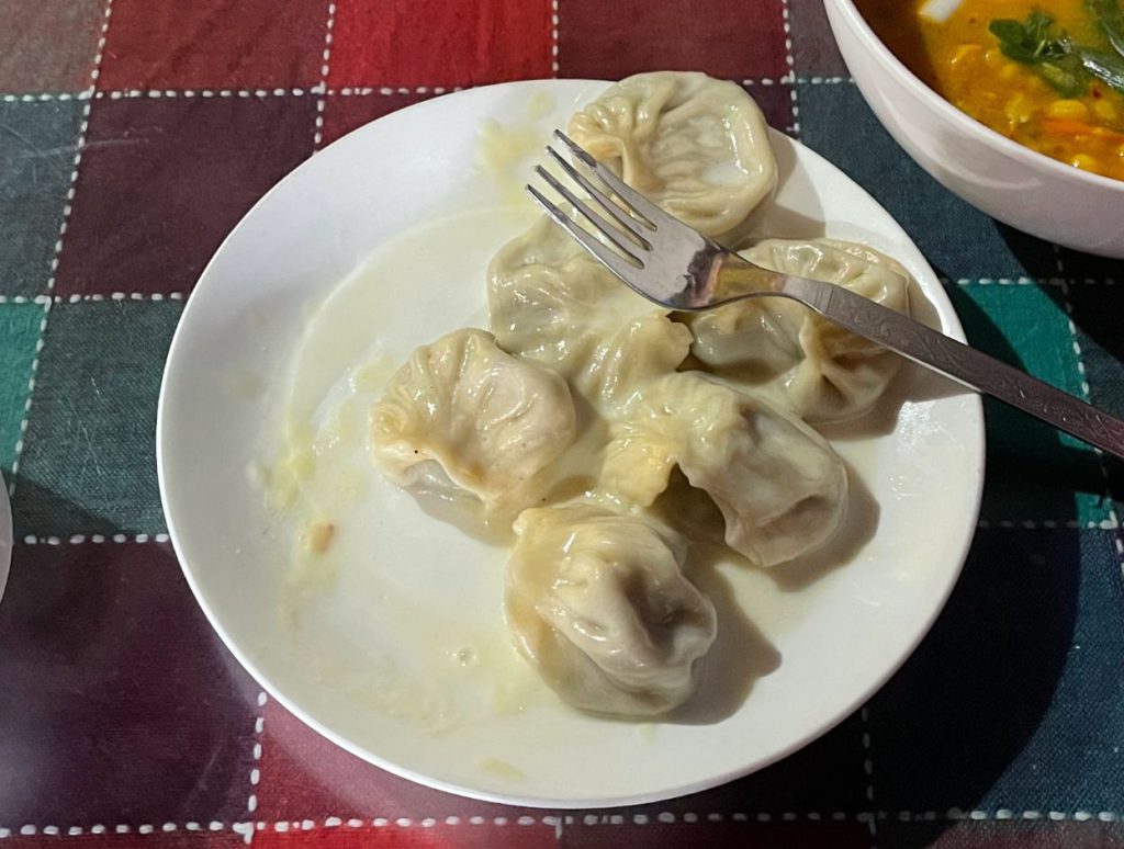 Steamed Momos_