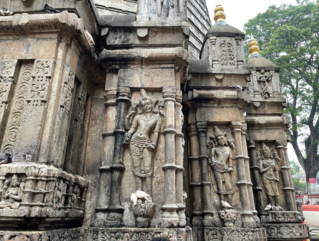 The beautiful engravings of Kamakhya Temple