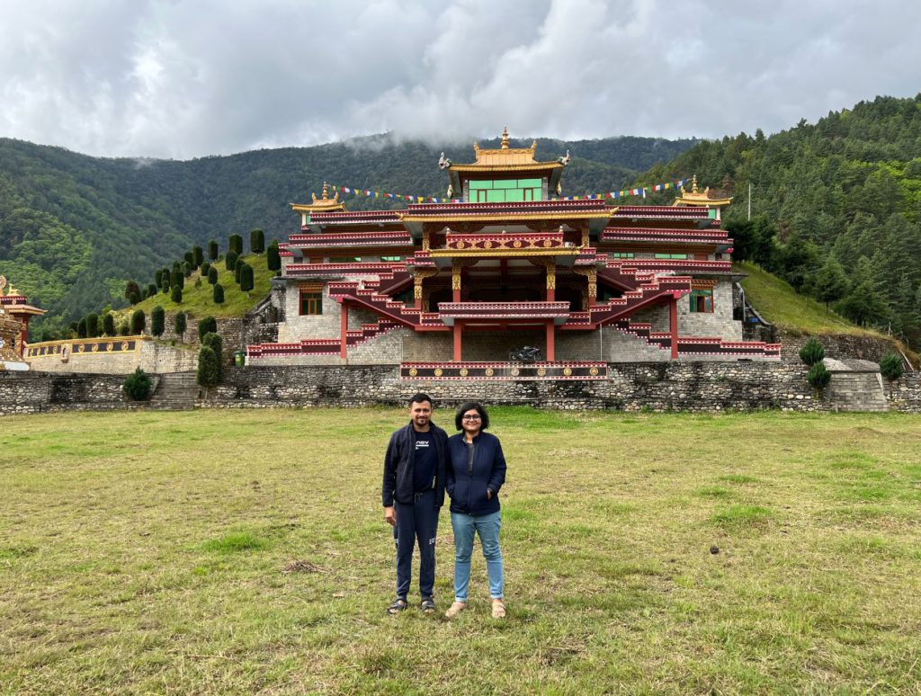 Thupsung Dhargye monastery in Dirang