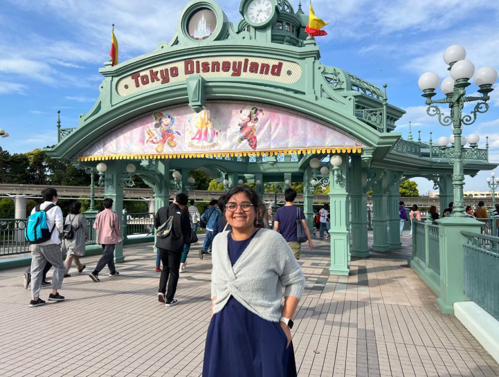Entering Disneyland Tokyo