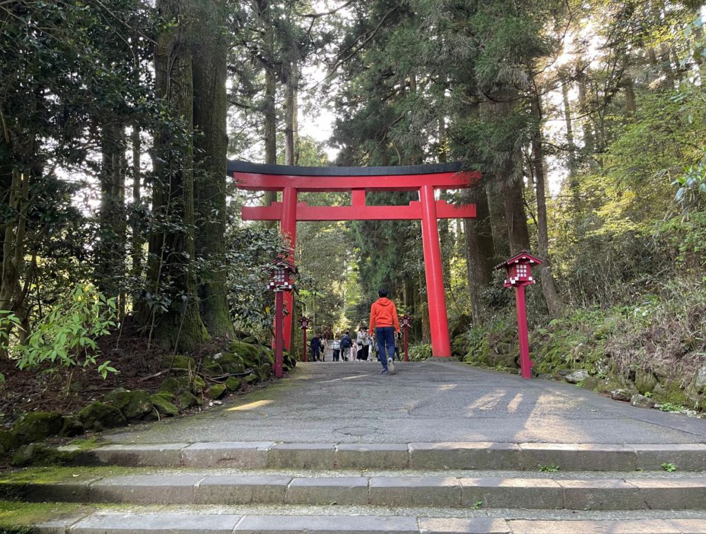 Entry to Hakone Shrine